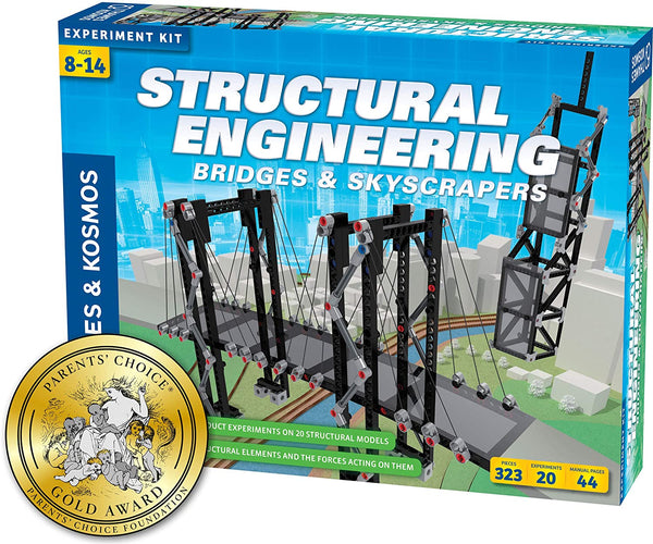 Structural Engineering Experiment Kit: Bridges & Skyscrapers