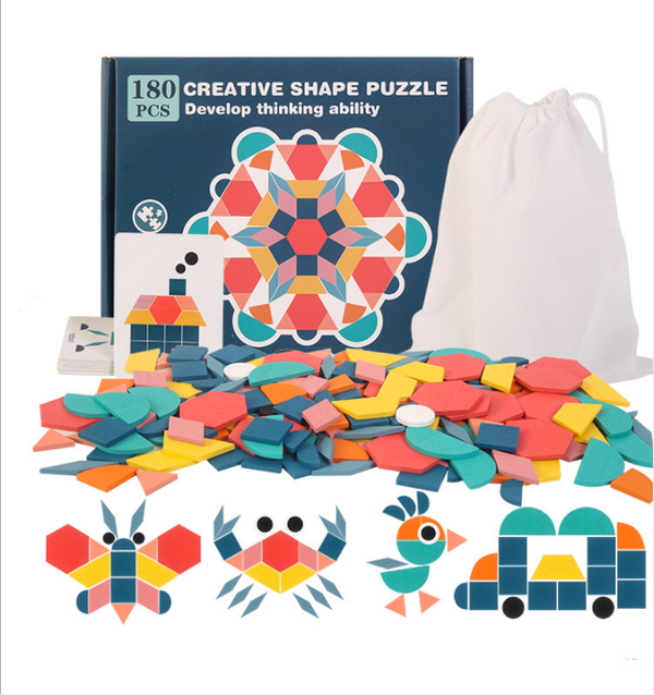 Children's Geometric Shape Puzzle Toy