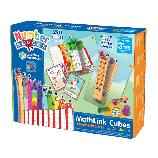 MathLinks® Cubes Numberblocks 11-20 Activity Set