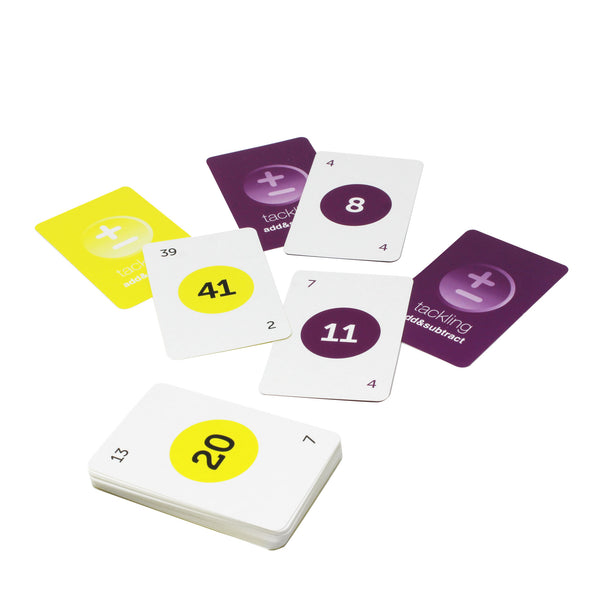 Tackling Add & Subtract Card Game